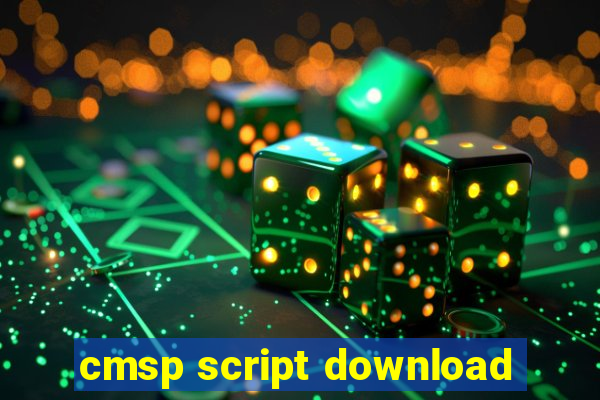 cmsp script download